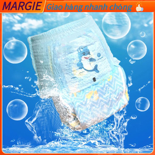 ! tã bơi bỉm bơi cho bé quần bơi tropic fish có 3 size m l xl - tách lẻ 1 miếng margie