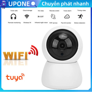 UPONE Camera IP thông minh Hồng ngoại 720P HD Tầm nhìn ban đêm Phát hiện chuyển động Hệ thống an ninh gia đình cho Tuya