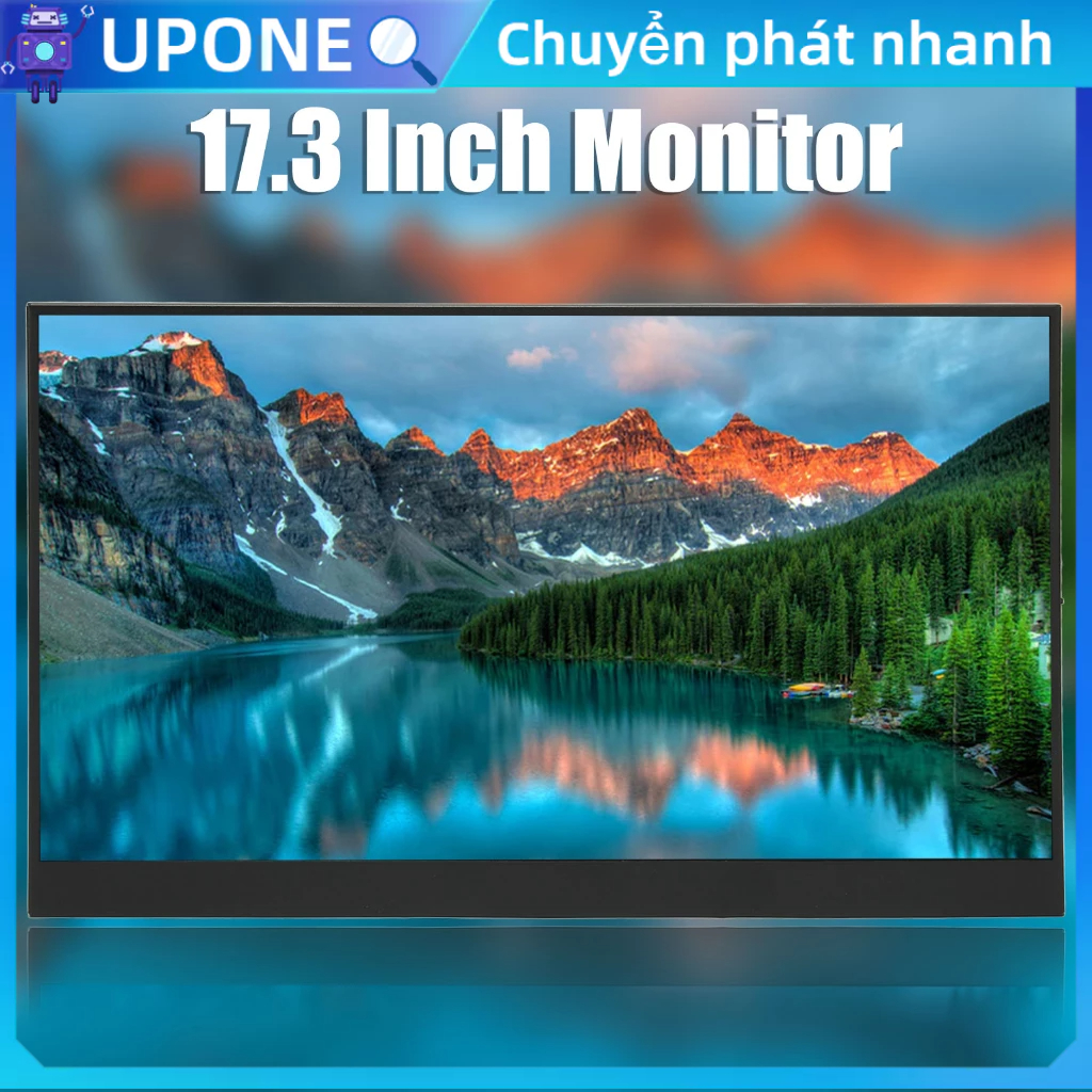 [Trong Kho] Màn hình di động 17 3 inch HD 2K 2560x1440 165HZ Giao diện đa phương tiện Loại C Treo tường hiển thị UPONE