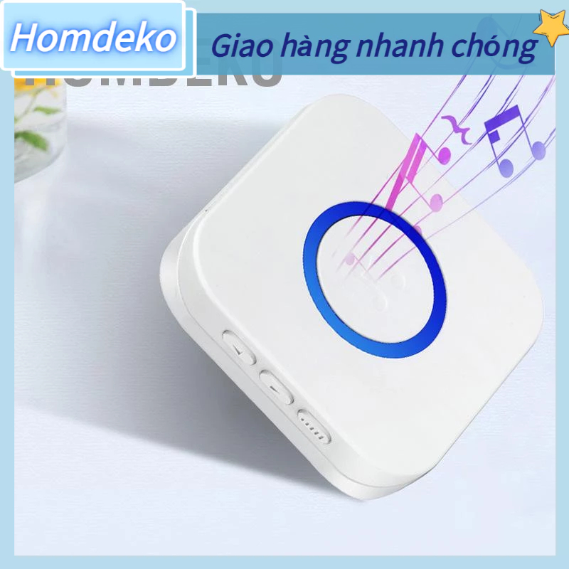 Homdeko Máy nhắn tin cho người chăm sóc 4 cấp độ Hệ thống gọi thông mi
