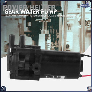 Power Helper Máy bơm nước tự mồi hiệu quả cao bằng nhựa mini ZC-A210 12V bánh răng DC