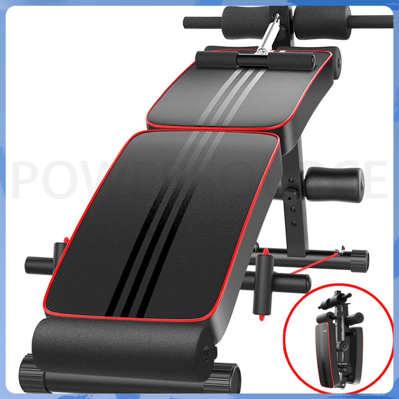 Ghế tập bụng đa chức năng Thiết bị tập thể dục tại nhà,có thể gấp gọn đa chức năng dùng tại nhà ghế băng