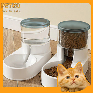 thức ăn cho mèo Bát Tô Đựng Thức Ăn Nước Uống Tự Động Chống Va Đập Dành Cho Thú Cưng