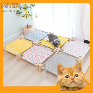 nệm cho chó Giường Gỗ kennel Có Thể Tháo Rời Và Giặt Được Cho Mèo chuồng chó mèo
