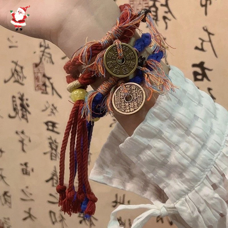 Mới Vòng Đeo Tay Kiểu Dân Tộc Trung Hoa Thời Trang Cho Các Cặp Đôi