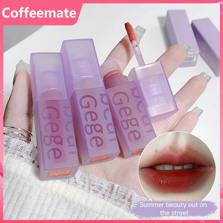 【CF】Son Kem trang điểm Gege Bear HERORANGE Tông Nhung Lì Mềm Mại Tạo Hiệu Ứng Sương Son Môi nội Địa Trung