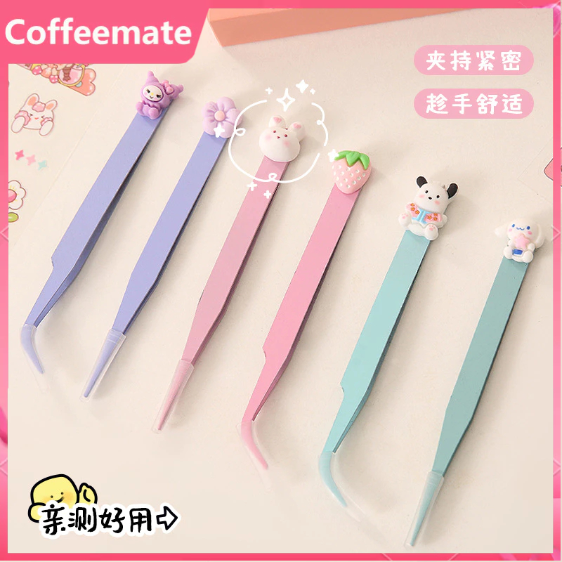 SANRIO Nhíp Gắp Tự Làm Thủ Công Màu Sắc Đơn Giản