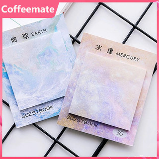 Giấy ghi nhớ, giấy note hình vuông màu Gradient phong cách thanh lịch cho văn phòng / học tập