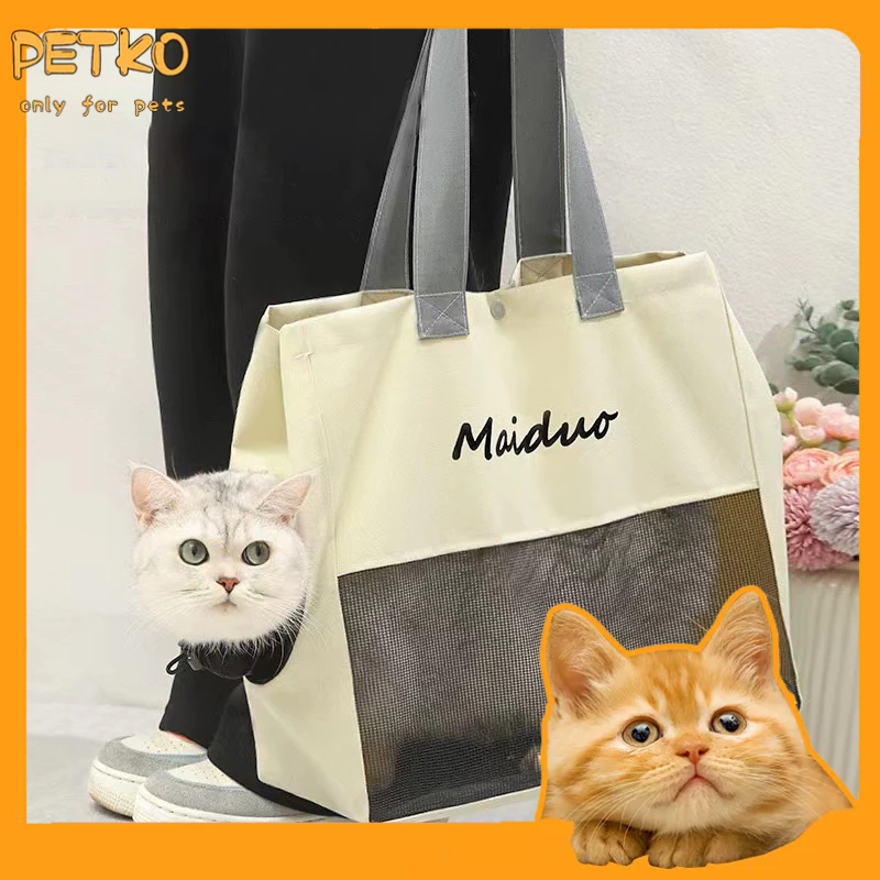 balo mèo Túi Xách canvas Cỡ Lớn Đựng Thú Cưng Tiện Dụng