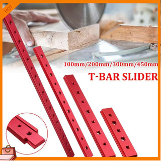 Thanh trượt chữ t bằng hợp kim nhôm 100-600mm chuyên dụng làm mộc