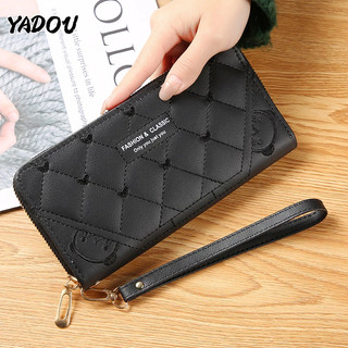 YADOU Ví Dài Sức Chứa Lớn Có Khóa Kéo Thời Trang Cho Nữ