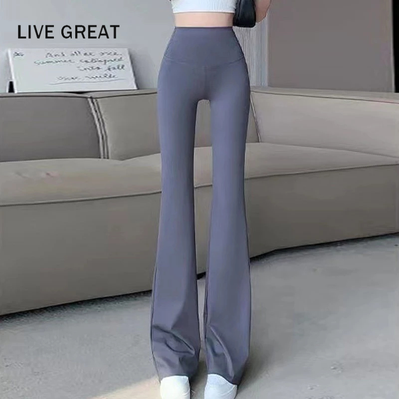 LIVE GREAT Quần Dài Ống Loe Mỏng Nhẹ Ôm Dáng Cho Búp Bê Barbie