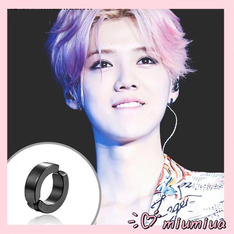 Miumiua🔮Khuyên Tai Thép Không Gỉ Không Bấm Lỗ Cho Nam Nữ Khuyên Tai Không Cần Bấm Lỗ