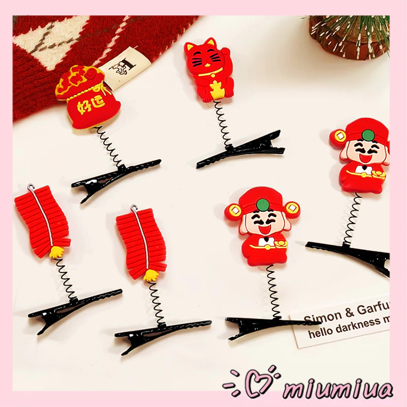 Miumiua🎀Kẹp Tóc Hình Chú Vịt Vàng Nhỏ Xinh Xắn Dễ Thương
