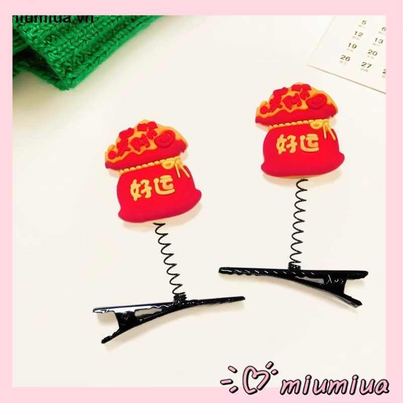 Miumiua🎀Kẹp Tóc Hình Chú Vịt Vàng Nhỏ Xinh Xắn Dễ Thương