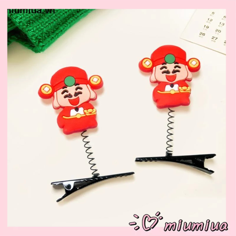 Miumiua🎀Kẹp Tóc Hình Chú Vịt Vàng Nhỏ Xinh Xắn Dễ Thương