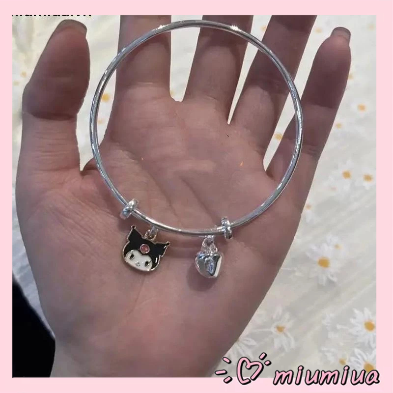 Miumiua🔮Sanrio Vòng Tay Hoạt Hình Có Chuông Phong Cách Nhật Bản 2023