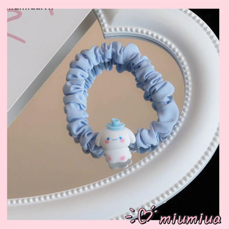 Miumiua🎀Dây Cột Tóc SANRIO Nhỏ Nhắn Hình Cinnamoroll / Cún Con Dễ Thương Ngọt Ngào
