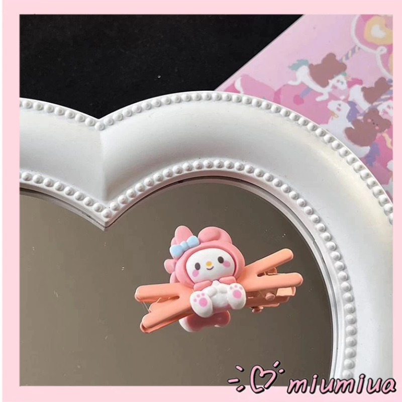 Miumiua🔮SANRIO Kẹp TóC HìNh Chữ X HọA TiếT Melody Cinnamoroll Dễ Thương Cho Bé GáI 2023