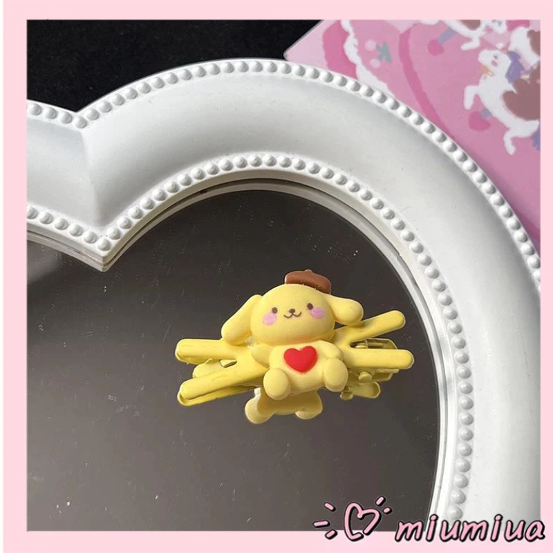 Miumiua🔮SANRIO Kẹp TóC HìNh Chữ X HọA TiếT Melody Cinnamoroll Dễ Thương Cho Bé GáI 2023