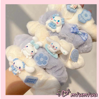 Miua🔮SANRIO Dây Buộc Tóc Acrylic Hình Chú Chó Dễ Thương Cho Nữ