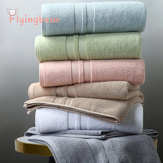 Flyingbear  Khăn Tắm cotton Tinh Khiết Thấm Hút Nước Mềm Mại Nhiều Màu Tùy Chọn Dùng Trong Khách Sạn