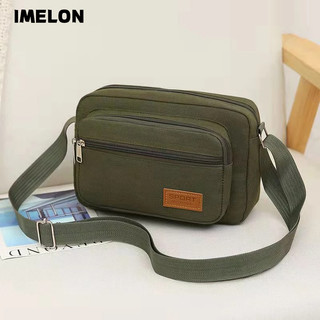 IMELON Túi Vải canvas Đeo Vai Thời Trang Phong Cách Hàn Quốc Cho Nam