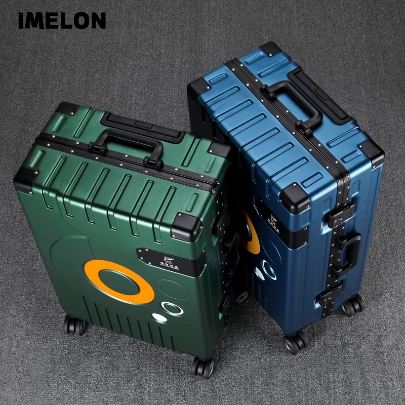 IMELON Va Li Kéo Khung Nhôm Kích Thước 20 inch Chất Lượng Cao Tiện Lợi Dễ Sử Dụng