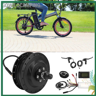 GoWildCampingXe đạp leo núi xe đạp pin lithium sửa đổi không đan Bộ 48V500W bánh trước Jiannuo GD01 mét