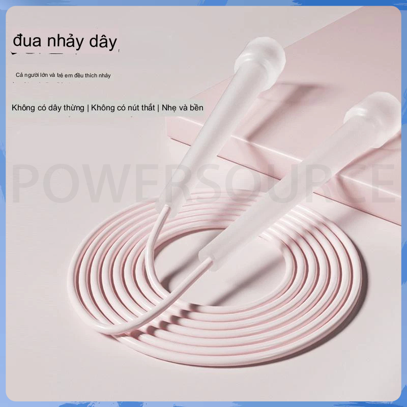 Dây Nhảy Thể Thao Tay Cầm Trong Suốt Chuyên Dùng Cho Bé