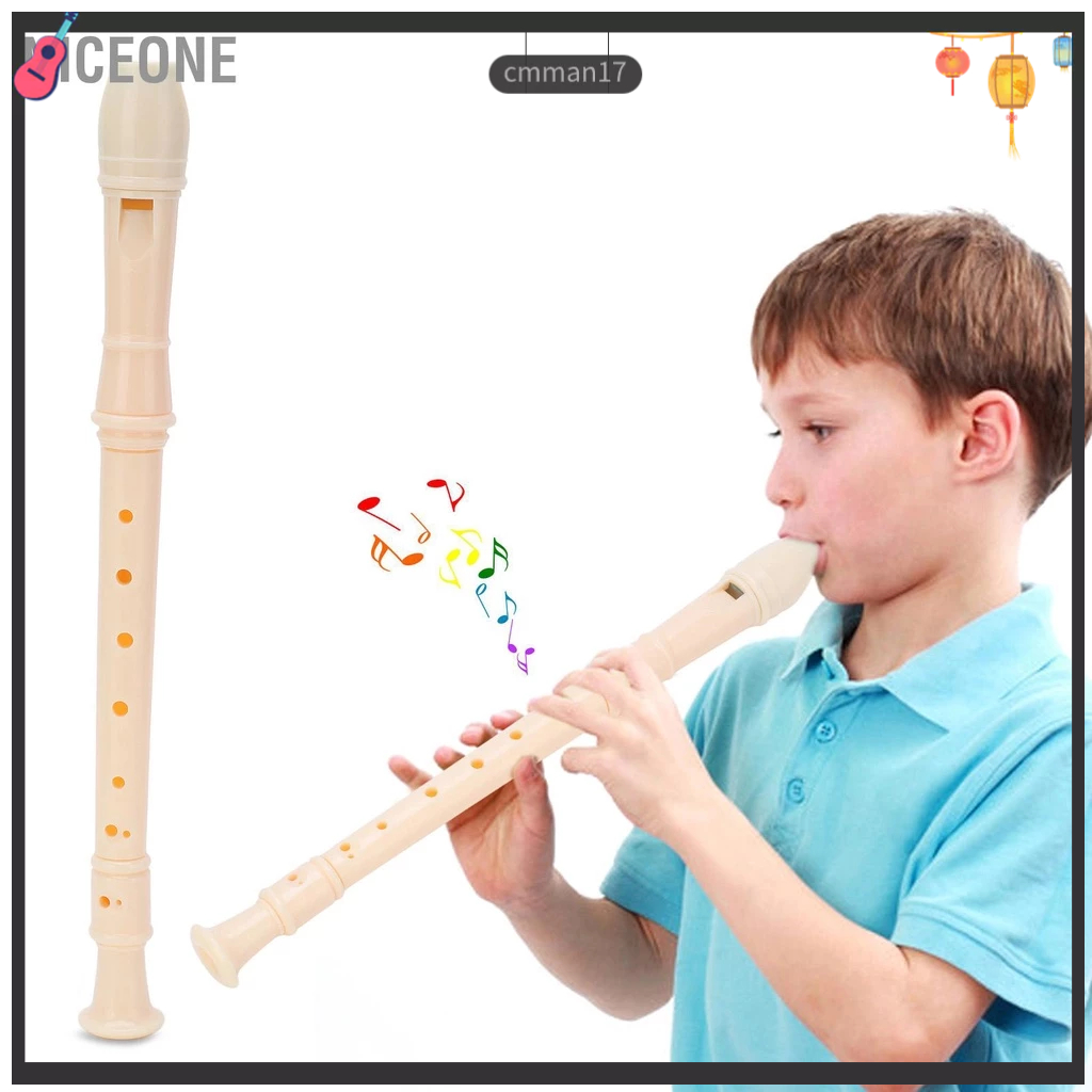 NiceOne  Dụng cụ ghi âm ABS Máy giọng nữ cao 8 lỗ dành cho trường mẫu giáo Trường tiểu học cmman