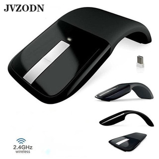 JVZODN Chuột Không Dây Siêu Mỏng 2.4GHz 1200DPI Có Thể Gấp Gọn Tiện Dụng