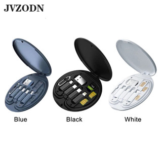 JVZODN Cáp Sạc Nhanh 5 Trong 1 type c 60w Cho Điện Thoại android Ios
