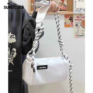 Supercute túi đeo chéo bằng nylon thiết kế đơn giản đa năng tiện lợi dễ sử dụng