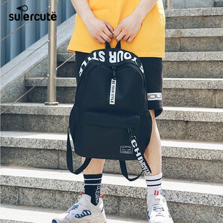 SUPERCUTE Ba Lô Vải Đi Học / Du Lịch Thời Trang Hàn Quốc