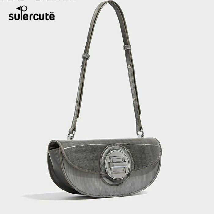 SUPERCUTE Túi Đeo Vai SUPERCUTE Chất Liệu PU 6D Màu gradient Dễ Phối Đồ Hợp Thời Trang
