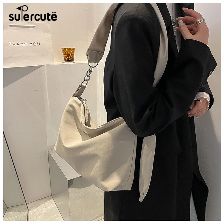 Túi xách SUPERCUTE sức chứa lớn phong cách lười biếng giản dị Nhật Bản thời trang