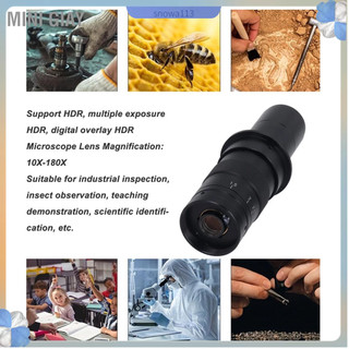 Mini Giay Camera kính hiển vi công nghiệp 4K Ống 180X Đầu ra kép quan sát lớn có điều khiển từ xa 100‑240V