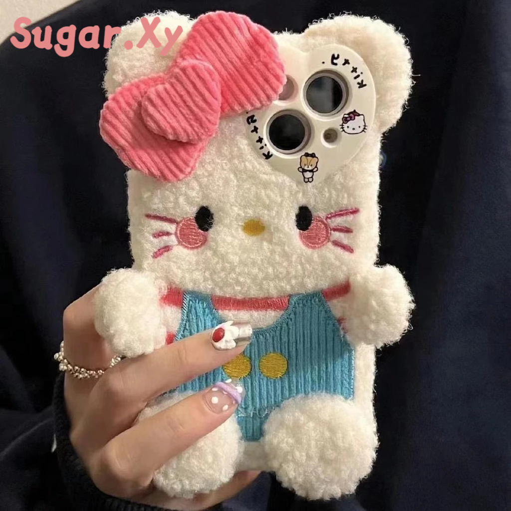 Ốp Điện Thoại Hình Mèo Hello Kitty Cho Iphone 15 / 14 / 13 / 12 / 11 11promax / xr / x / xs7 / 8plus