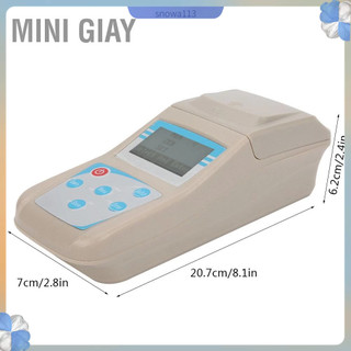 Mini Giay Máy kiểm tra clo dư di động đo phát hiện chất lượng nước dò phân tích
