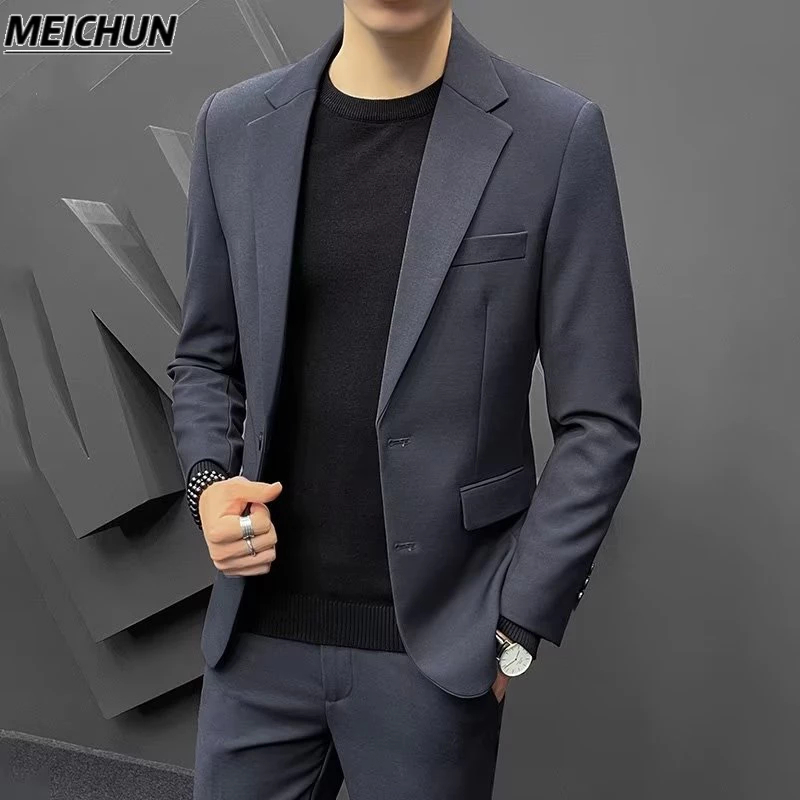 Áo Khoác Nam Công Sở Thời Trang Phong Cách Hàn Quốc