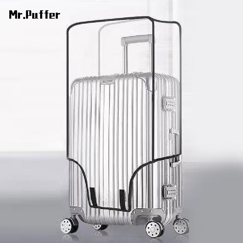 Vỏ bọc vali MR PUFFER dày dặn trong suốt chống bụi chống thấm nước