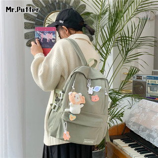 Mr.puffer Ba Lô Đi Học Phong Cách harajuku Hàn Quốc Mới Cho Học Sinh Trung Học
