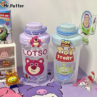 Mr.puffer ins toy story Bình Lắc Nước Bằng Nhựa Sức Chứa Lớn Dễ Thương Mùa Hè Cho Học Sinh