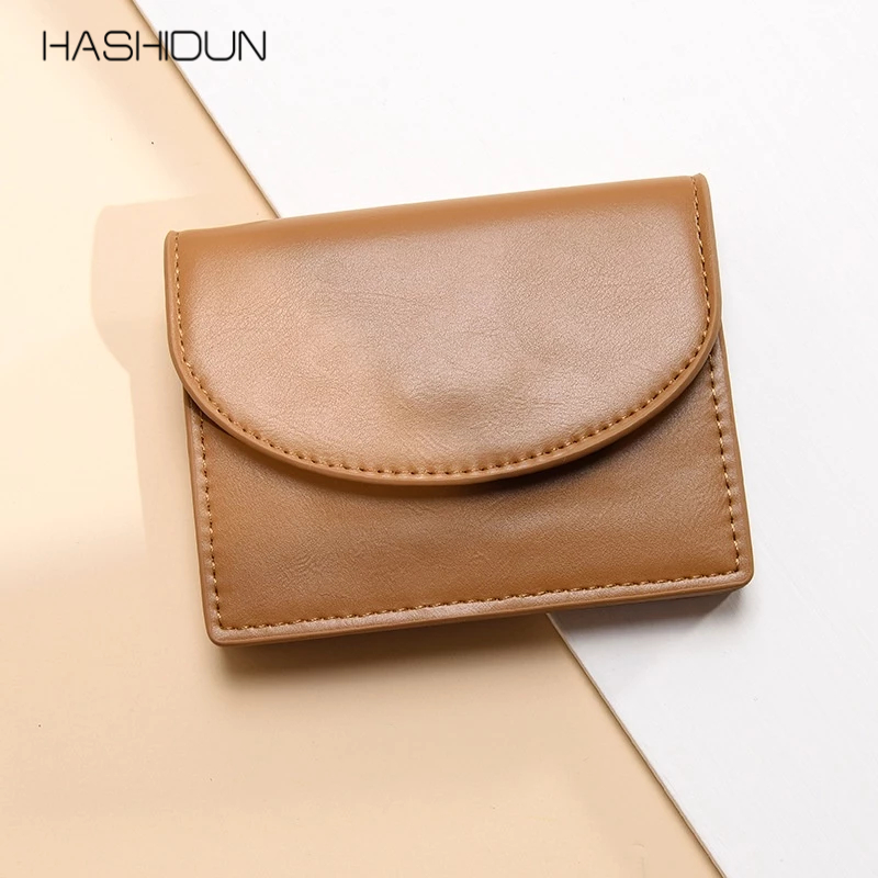 HASHIDUN Ví Nhỏ Đơn Giản Đựng Tiền Xu Phong Cách Hàn Quốc Cho Nữ