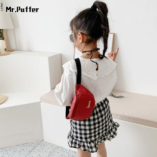 Mr.puffer túi đeo chéo ngực mini dễ thương cá tính cho nam và nữ
