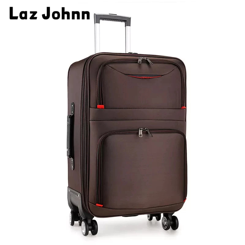Laz Johnn Vali Du Lịch Vải oxford Cỡ Lớn 20Inch Có Mật Khẩu Tiện Dụng Cho Nam