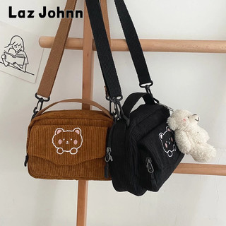 Laz Johnn Túi Vải canvas Đeo Vai Dễ Thương Cho Nữ