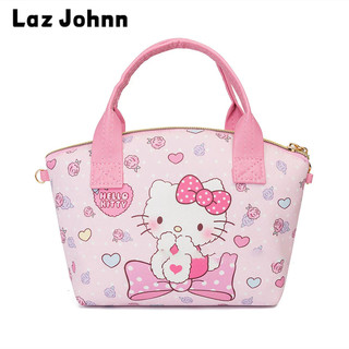 Laz Johnn Túi Đeo Chéo Da pu Hình hello kitty Xinh Xắn Cho Bé