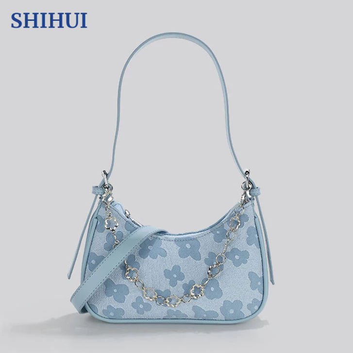 Túi đeo chéo vai SHIHUI vải jacquard thời trang cao cấp dành cho nữ